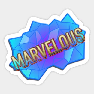 Marvelous Sticker